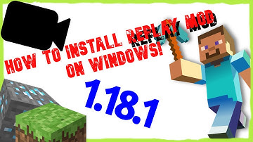 How to install Replay Mod in Minecraft 1.18.1 on Windows computer