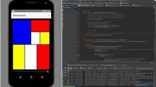 Coursera - Programming Mobile Applications for Android: Part 1 - ModernArtUI