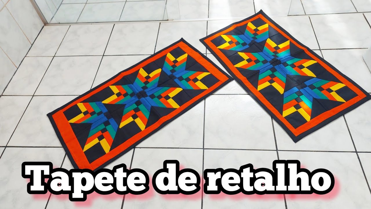 INCRÍVEL! NUNCA IMAGINEI FAZER UM TAPETE ASSIM! SUPER FÁCIL E LINDO !
