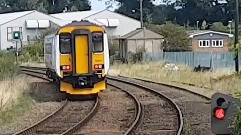 Class 156 (Greater Anglia) At Hoveton and Wroxham, Norfolk