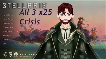 Victory Edition Stellaris All 3 Crisis x25 Chapter 5: End Game Waiting with not nearly enough fleets