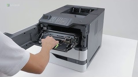 MS725/MS82x/MX72x/MX82x Series—Replacing the imaging unit