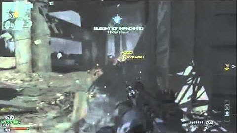 MW3 - Striker Quad Kill Feed!