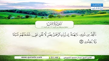 سورة يس | تلاوة مباركة من الآية 13 إلى الآية 30 | بصوت القارئ الشيخ غسان محمود الشوربجي