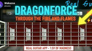  DragonForce - Through the Fire and Flames (Real Guitar Android Cover)  screenshot 5