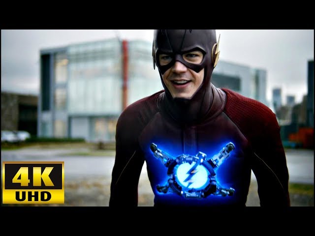 The Flash | Barry gets 4x faster with the tachyon device [4K UHD] class=