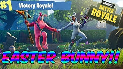 Fortnite Battle Royale New Easter Bunny Brawler First Time - fortnite battle royale new easter bunny brawler first time trying the guided missile duration 15 06
