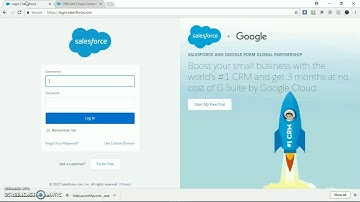 Introduction to Salesforce and create lifetime free salesforce developer account.