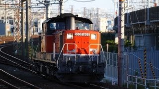 関西本線単571列車(名古屋タ～稲沢)DD51-1803単機