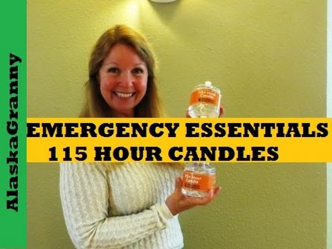 Candlelife Emergency Candles - (Set of 6) 115 Hour Burning Time