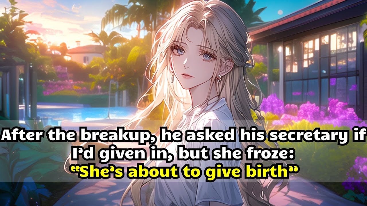 Tras la ruptura, le preguntó a su secretaria si me había rendido, pero titubeó: “Ya casi da a luz.”