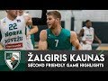 Zalgiris grabs a convincing victory in the pre-season game vs Nevėžis