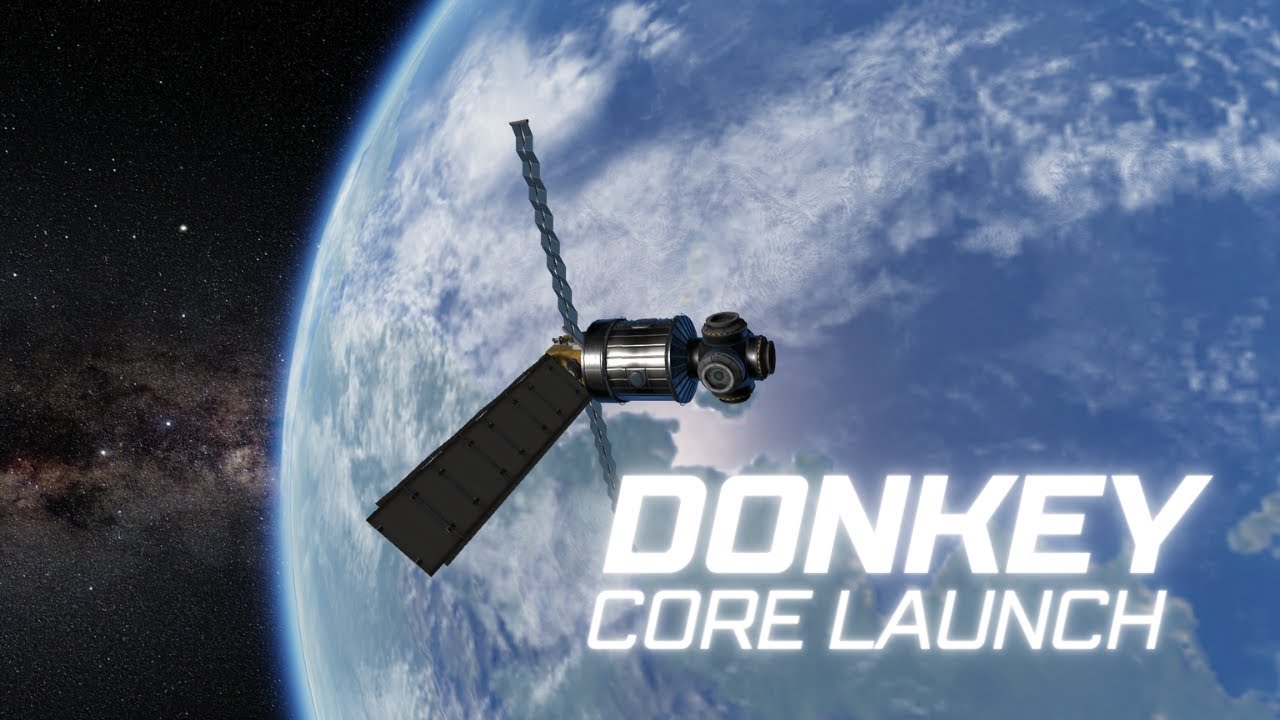 Equus 2 - Donkey Space Station Core Launch | Pentium Kerbal Space ...