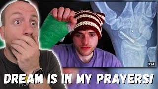DREAM IS IN MY PRAYERS!!! Dream I might not ever play Minecraft again (REACTION!)