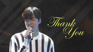 이민호 Lee Min Ho - Thank You / The Originality Of LEE MIN HO