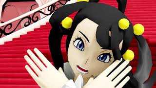 Mmd Pokemon - Girls Phoebe, Skyla, Dahlia, Olivia, Nessa