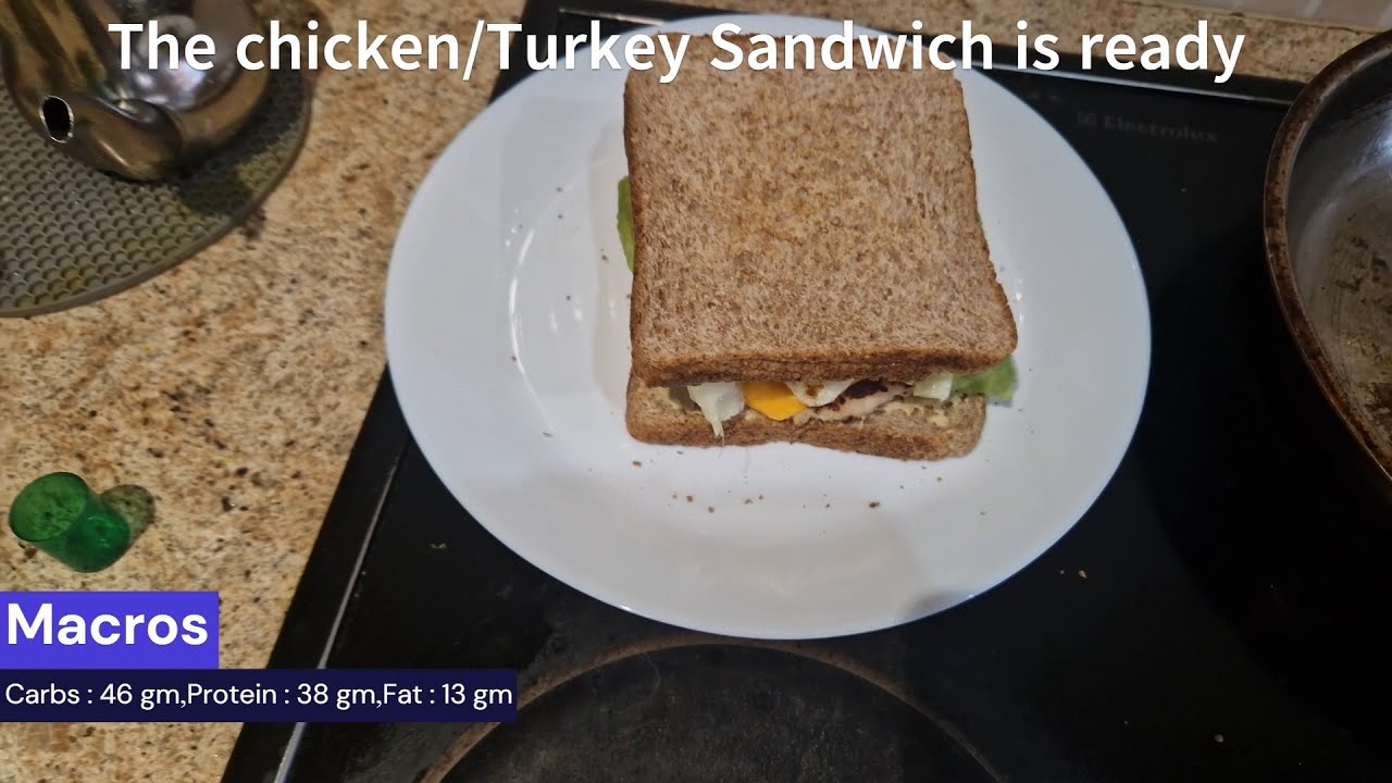 High Protein Chicken/Turkey Sandwich YouTube