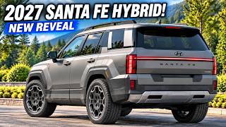 Новый 2027 Hyundai Santa Fe Hybrid: первый взгляд и полный обзор