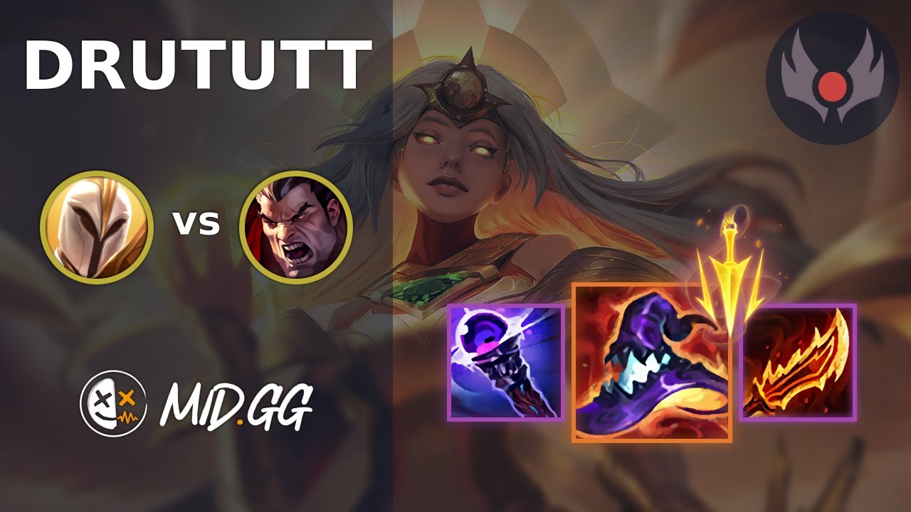 MID.GG: [ drututt ] Kayle TOP vs Darius | EUW GRANDMASTER | LOL Season 2025