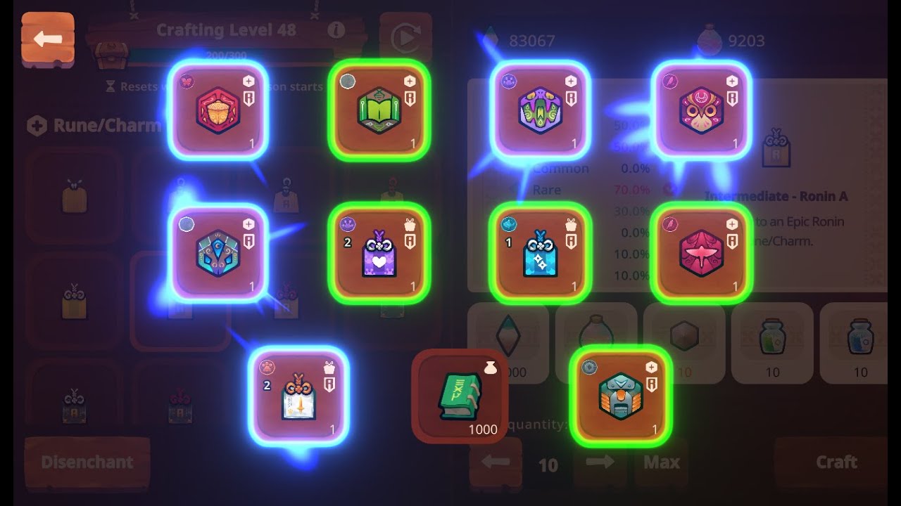 AXIE ORIGIN RUNE CRAFTING EPIC ERA SEASON 5