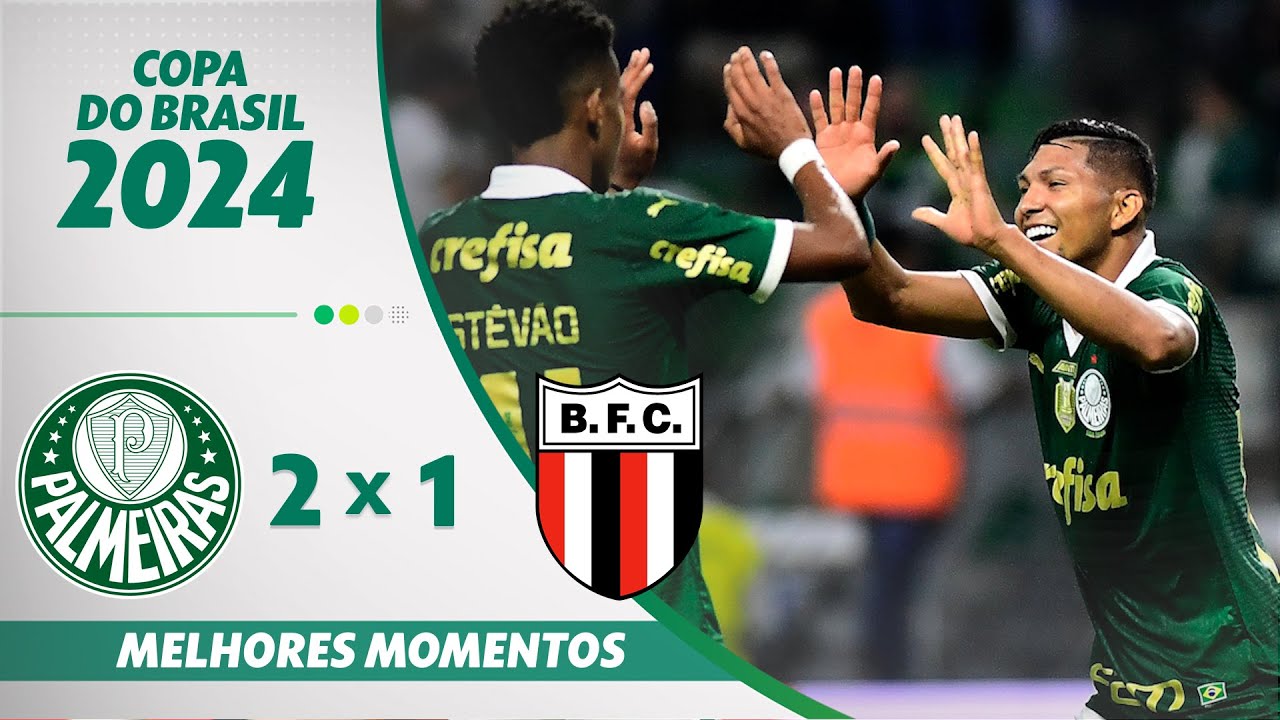 Palmeiras Botafogo Piala Libertadores 2024 line-up match