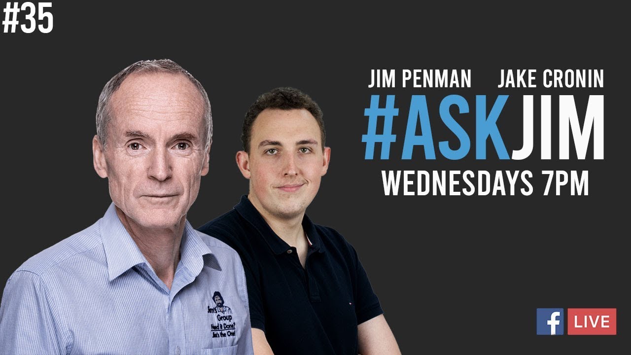 #ASKJIM FB Live Q and A with Jim 35 with Jim Penman