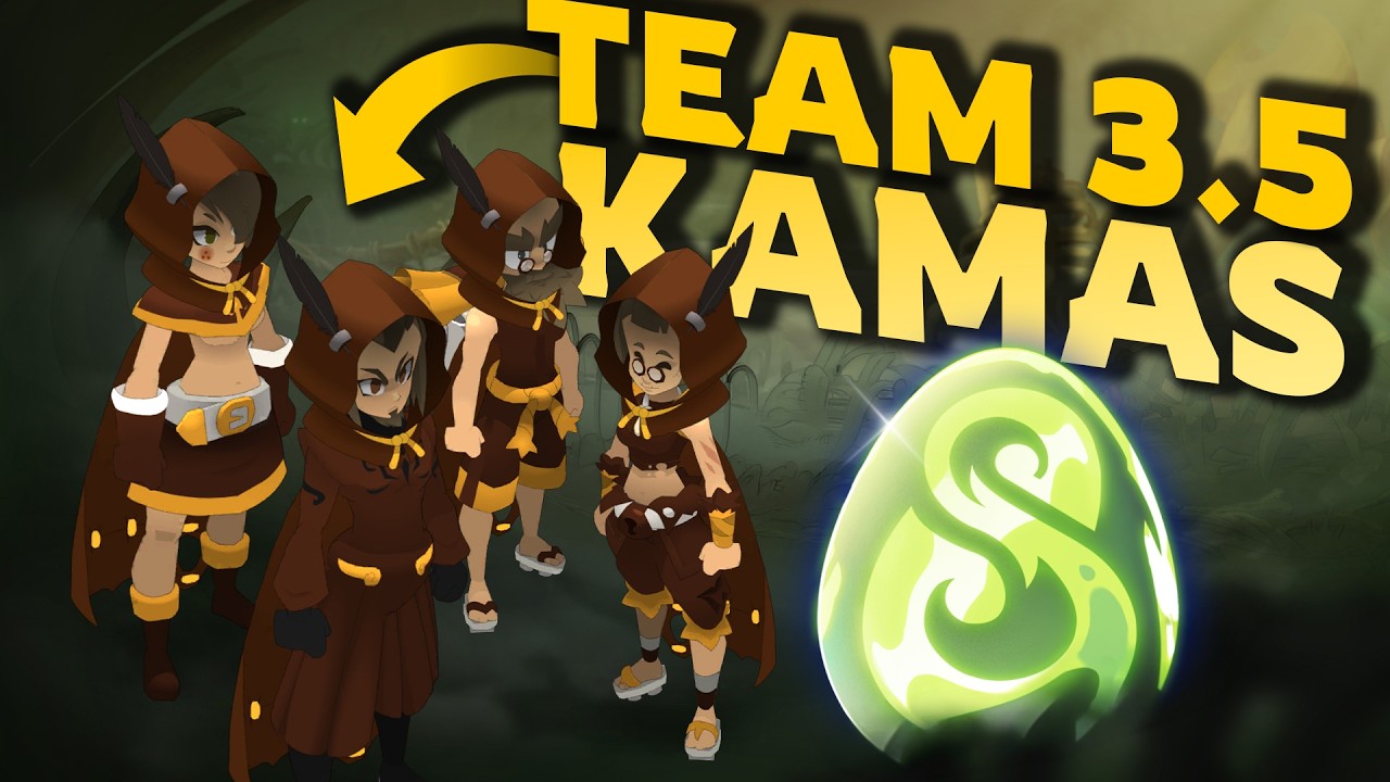 La TEAM KAMAS BRUT de DOFUS 3.5 (Compo de 4)