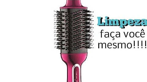 Como limpar escova alisadora de cabelo?