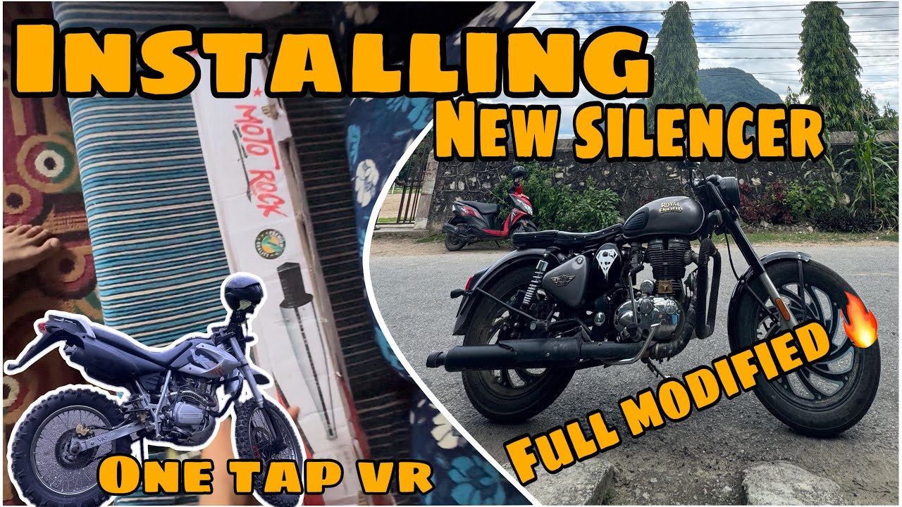 Classic 350 bullet full modified complete - YouTube