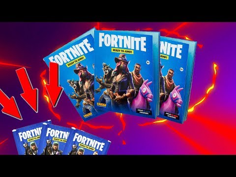 Видео: FORTNITE В РЕАЛЬНОЙ ЖИЗНИ!! НАКЛЕЙКИ ФОРТНАЙТ PANINI Fortnite: Ready to jump