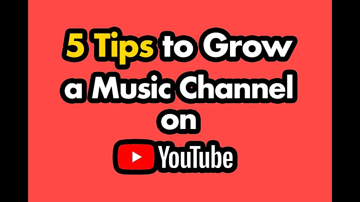 5 Tips on How to Grow a Music Channel on YouTube