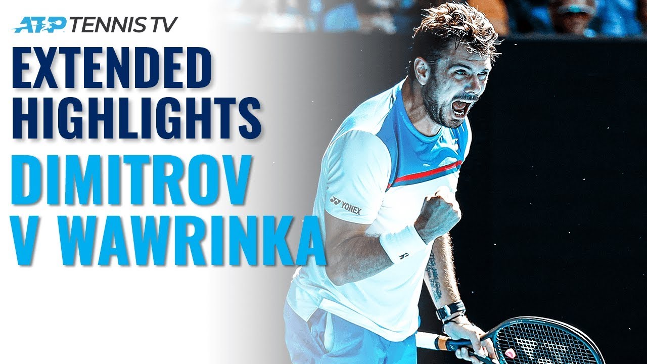Extended Tennis Highlights: Grigor Dimitrov v Stan Wawrinka Cincinnati 2019