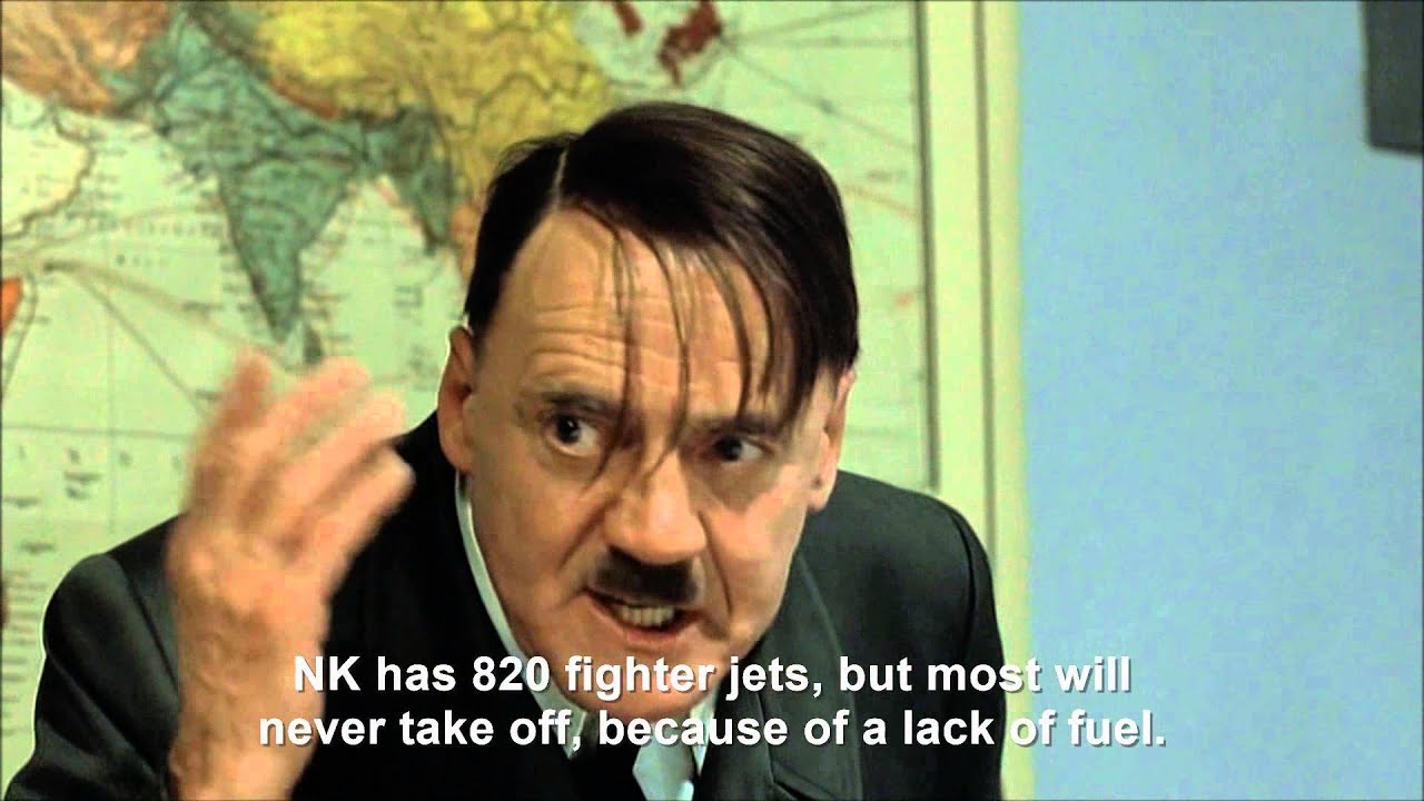 Hitler explains why North Korea doesn't want war