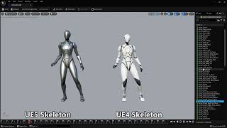 50 Female Animations UE4 UE5 Preview