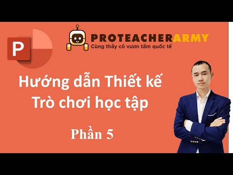 Video Hướng dẫn Thiết kế trò chơi học tập Powerpoint (phần 5) - YouTube