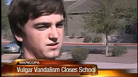 Vandals strike Valley H.S.