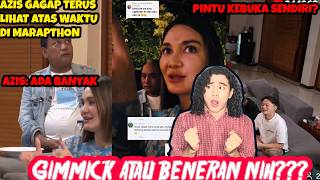 Gimmick or Real? Horrifying Moment at Marathon: Azis Stuttering, Sees Something?