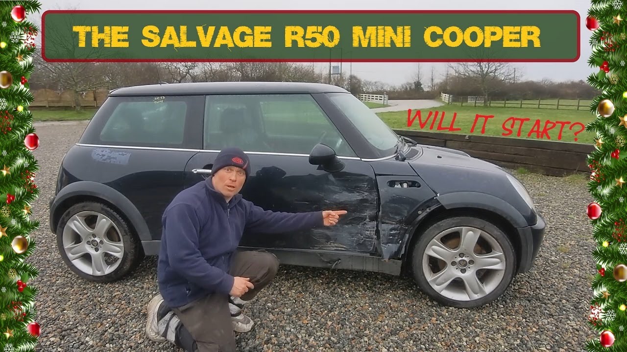 Я купил аварийный Mini Cooper R50 за 200 фунтов! — PROJECT PEANUTS EP1 #minicooper