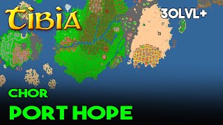 WIOSKA JASZCZUROLUDZI - Tibia - Chor - Lizard Village - Port Hope