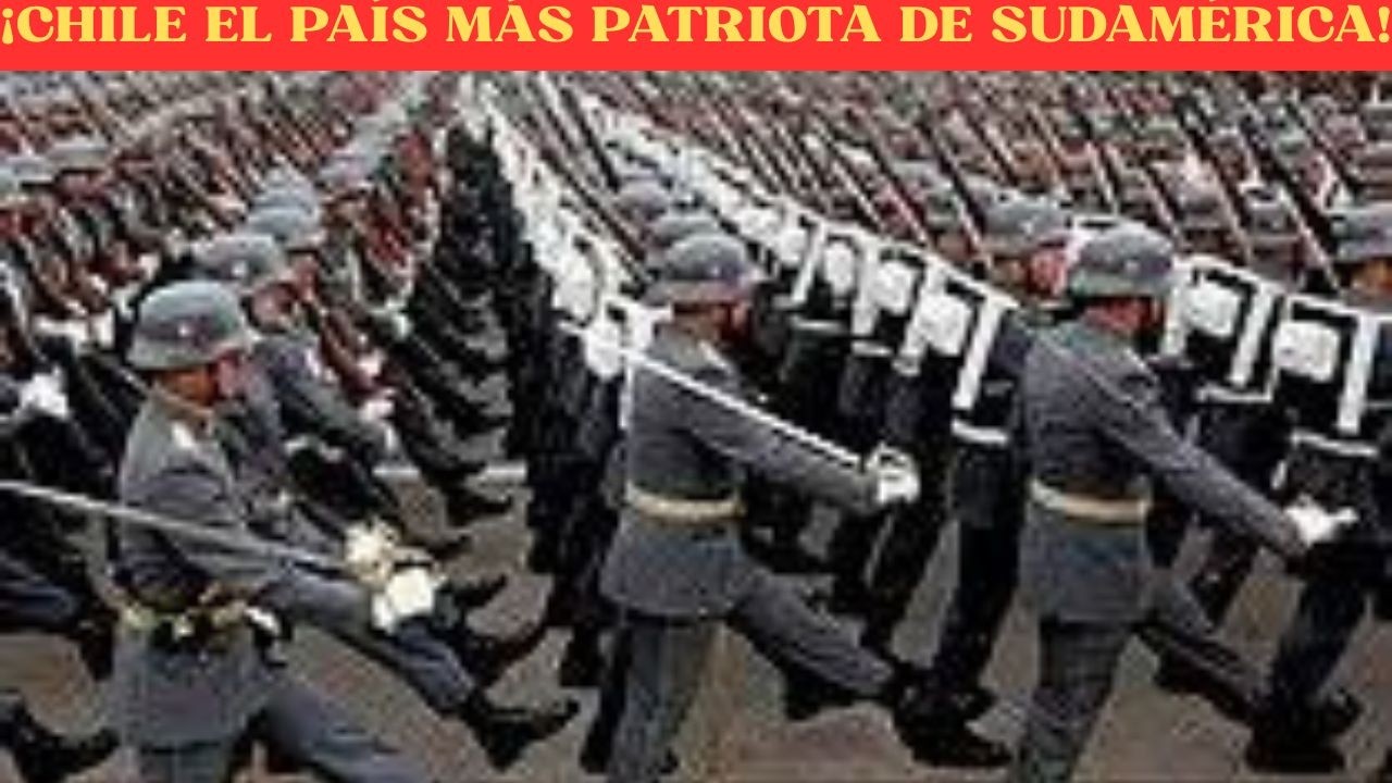 ¡CHILE EL PAÍS MÁS PATRIOTA DE SUDAMÉRICA!   @CyberTubeNews