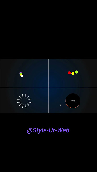 Loader using HTML CSS🔥|CSS Loader Styles|#css#html#loader#animation#styles#coding#shorts#trending