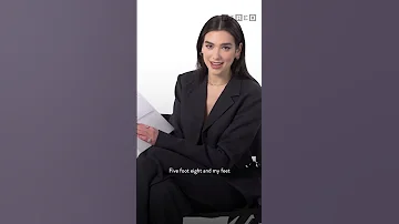 Dua Lipa Reveals How Tall She Actually Is 