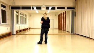 Line-Dance Kurs: Chattahoochee, 1. Teil, Demo & Schritterklärung  (deutsch)
