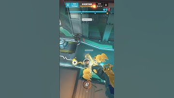 Game Saving Touch and Resurrection that Led to Victory #shorts #overwatch #mercy