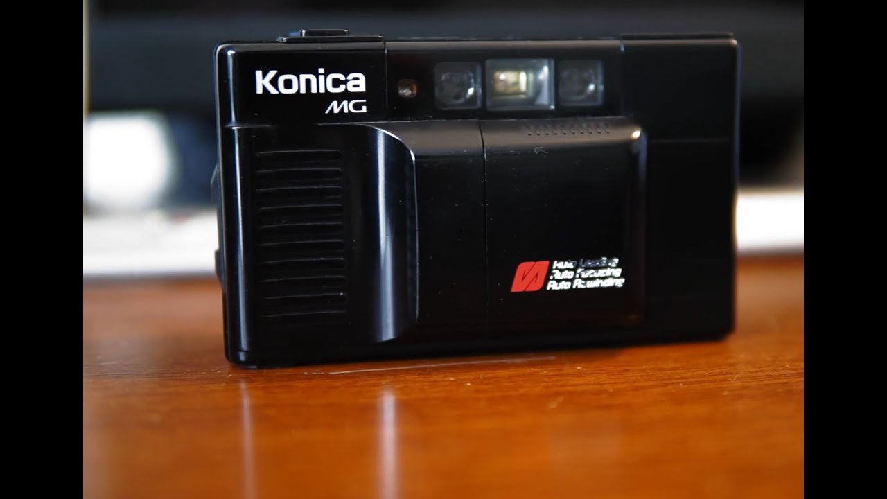 Konica mg 35mm film camera review