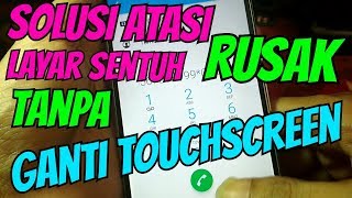 Cara atasi HP ANDROID layar sentuh rusak sebagian || Tanpa ganti TOUCHSCREEN || screenshot 2