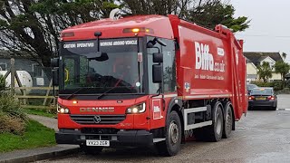 Brand New Biffa Dennis Elite + Bin Lorry In Cornwall!