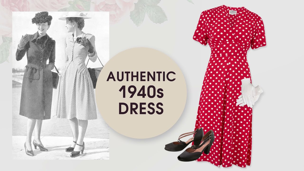 How To Wear A Corset Or Girdle With An Authentic 1940s Dress 