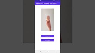Smart Home Gesture Control App Demo
