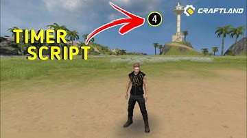 Make Timer Script In Craftland Free Fire India